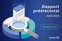 Rapport préélectoral sur l'état des finances du Québec