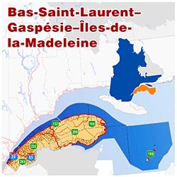 Bas Saint Laurent Gaspesie Iles De La Madeleine Transports Quebec