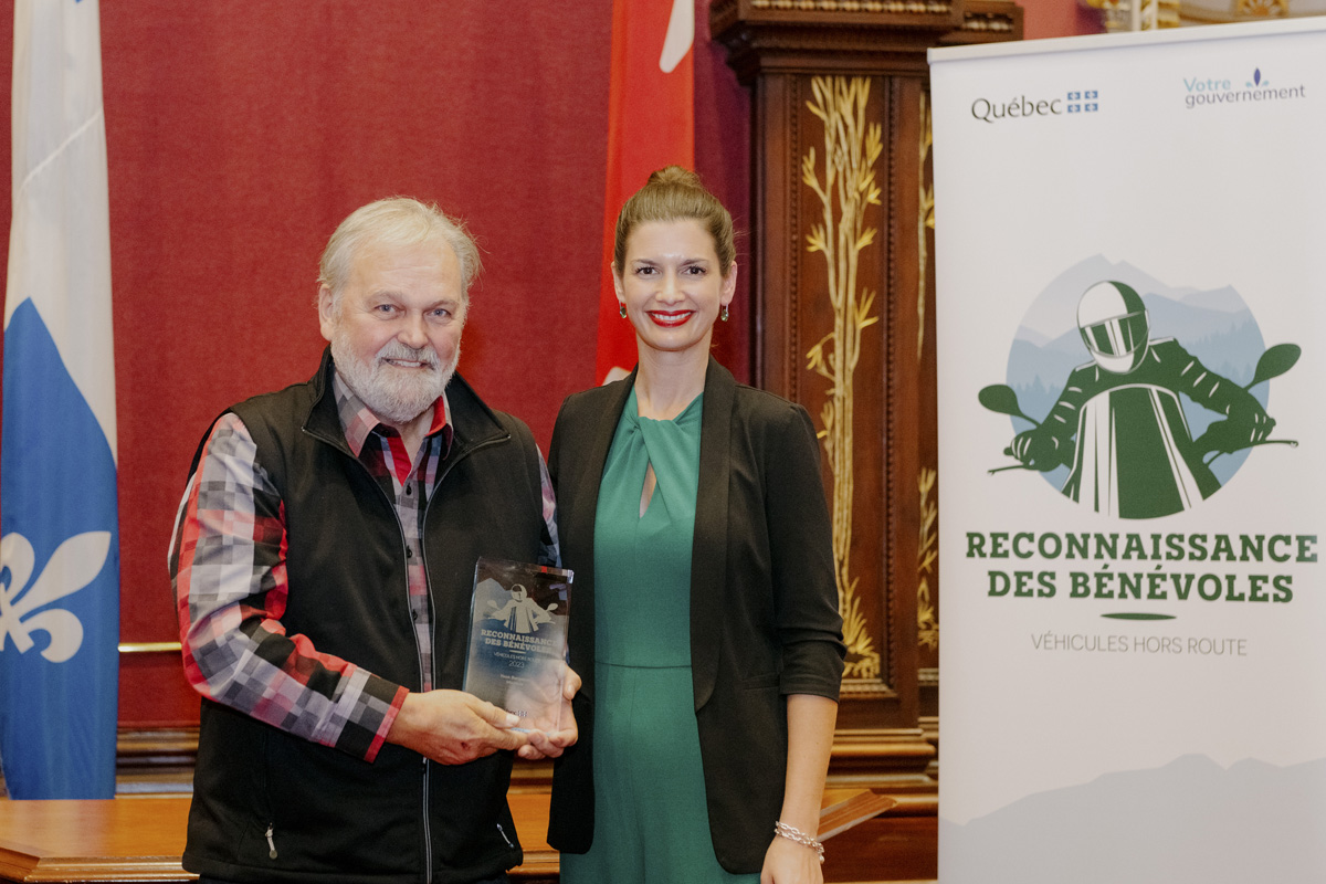 Mauricie - Yvon Bergeron - Club de Motoneige Armony Trois-Rivières