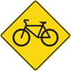 Panneau de signalisation - Présence de cyclistes ou passage pour bicyclettes