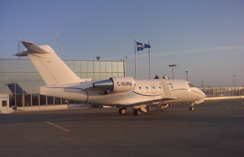 Cet appareil est un Challenger 601-3R.